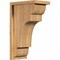 Ekena Millwork New Brighton Smooth Corbel w/Backplate, Western Red Cedar, 7 1/2"W x 12"D x 20"H COR08X12X20NEB01SWR - alternate 1